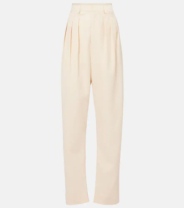  Lemaire Lemaire Wool-blend Gabardine Tapered Pants 