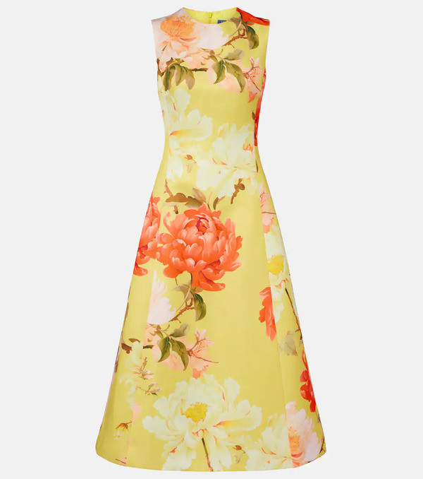  Leo Lin Leo Lin Cleo Floral Midi Dress 