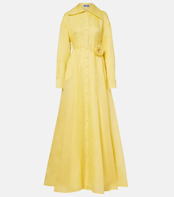  Leo Lin Leo Lin Josephine Floral Silk Gown 