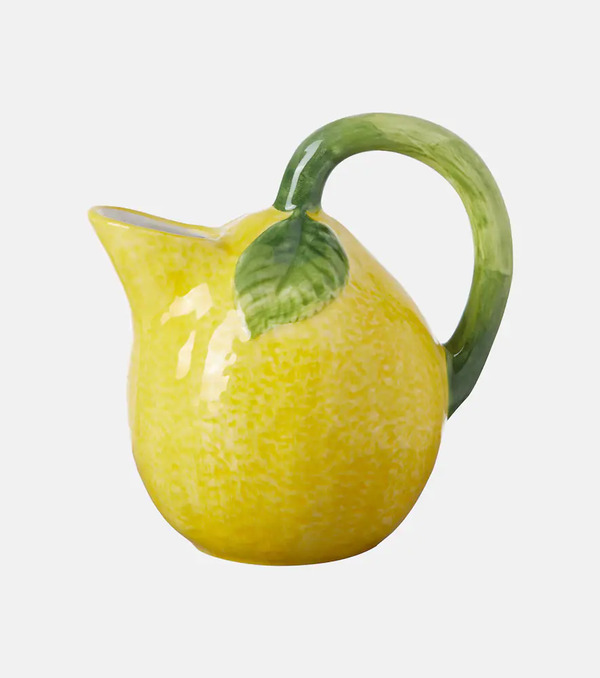  Les-ottomans Les-ottomans Fruit Lemon Ceramic Jug 