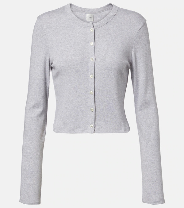  Leset Leset Nando Cotton Jersey Cardigan 