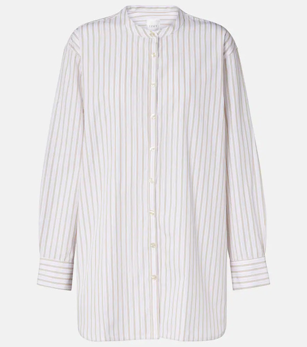  Leset Leset Yoshi Striped Cotton-blend Shirt 