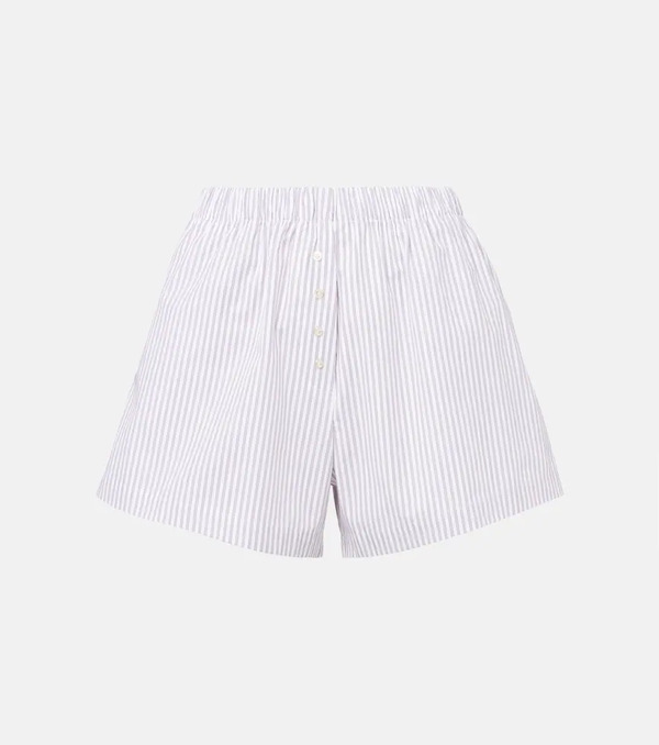  Leset Leset Yoshi Striped Cotton-blend Twill Boxers 