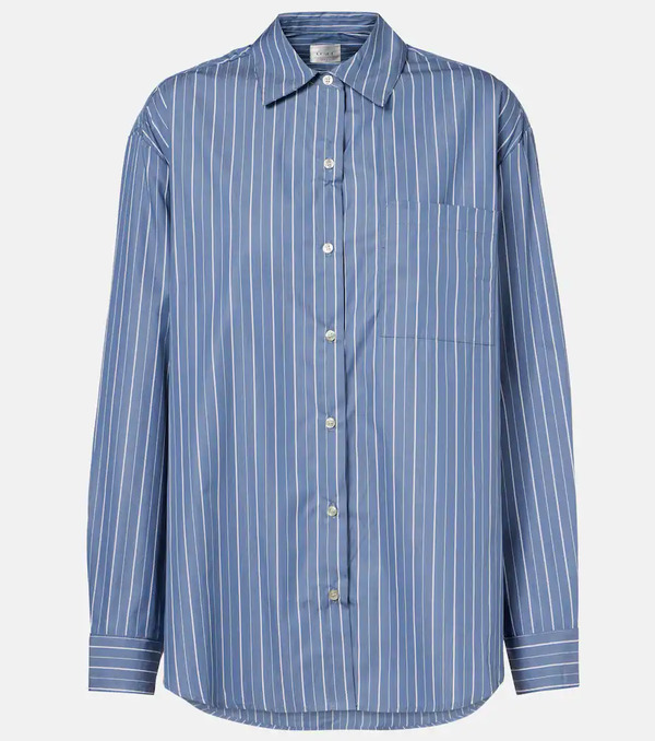  Leset Leset Yoshi Striped Cotton-blend Twill Shirt 