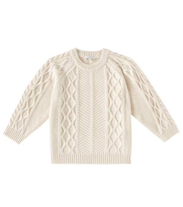  Liewood Liewood Callio Cable-knit Wool And Cotton Sweater 