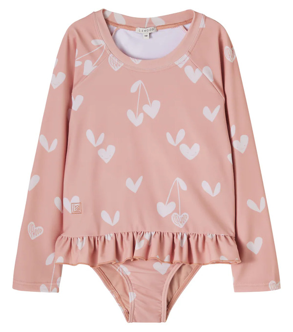  Liewood Liewood Dagny Rashguard Top And Bikini Bottoms Set 