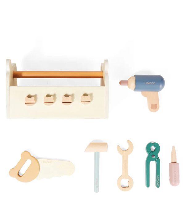  Liewood Liewood Luigi Wooden Toy Tool Set 