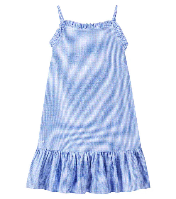  Liewood Liewood Sophia Checked Cotton Seersucker Dress 