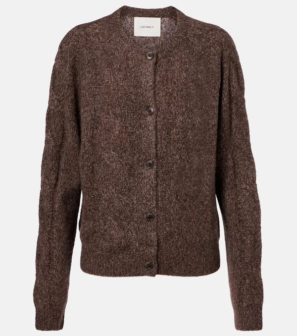  Lisa Yang Lisa Yang Gwyneth Cashmere And Silk Cardigan 