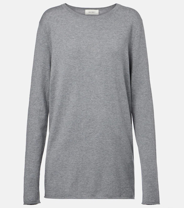  Lisa Yang Lisa Yang Maurie Cotton And Cashmere Sweater 
