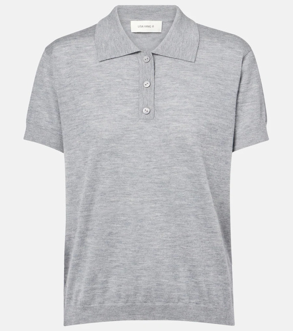  Lisa Yang Lisa Yang Nai Knitted Cashmere Polo Shirt 