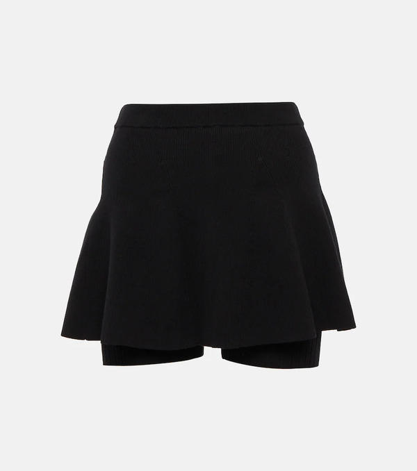  Live The Process Live The Process Alba Ribbed-knit Skort 