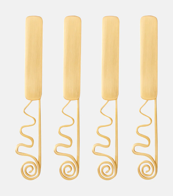  L'objet L'objet Spirale Set Of 4 Spreaders By Sebastiã£o Lobo 