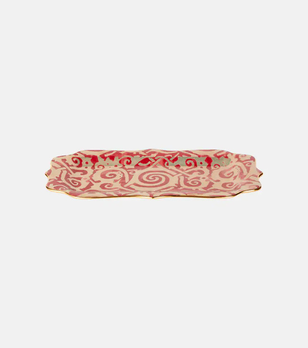  L'objet L'objet X Fortuny Maori Porcelain Tray 