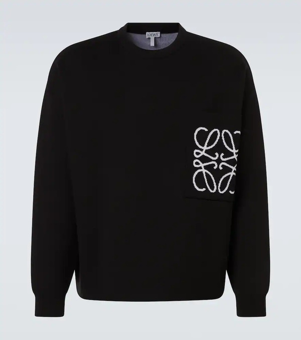 Loewe Loewe Anagram Embroidered Sweater 