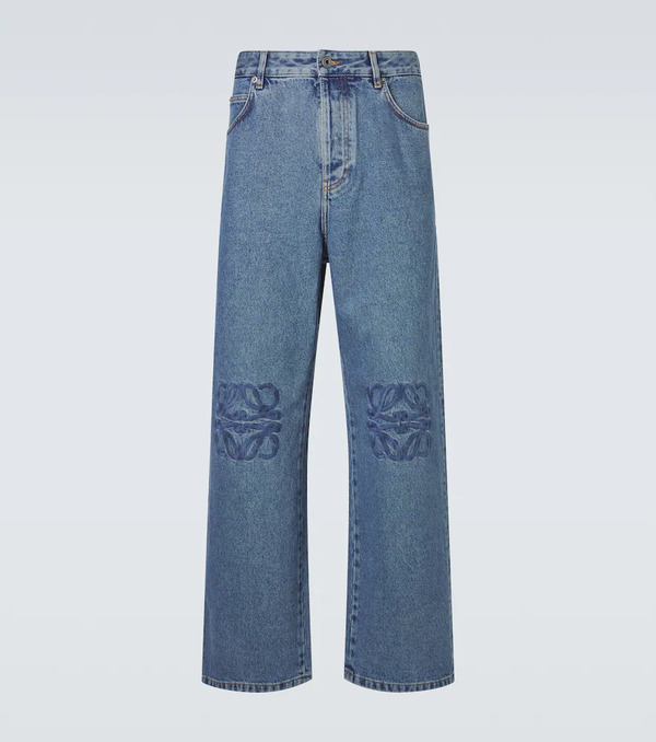  Loewe Loewe Anagram Straight Jeans 