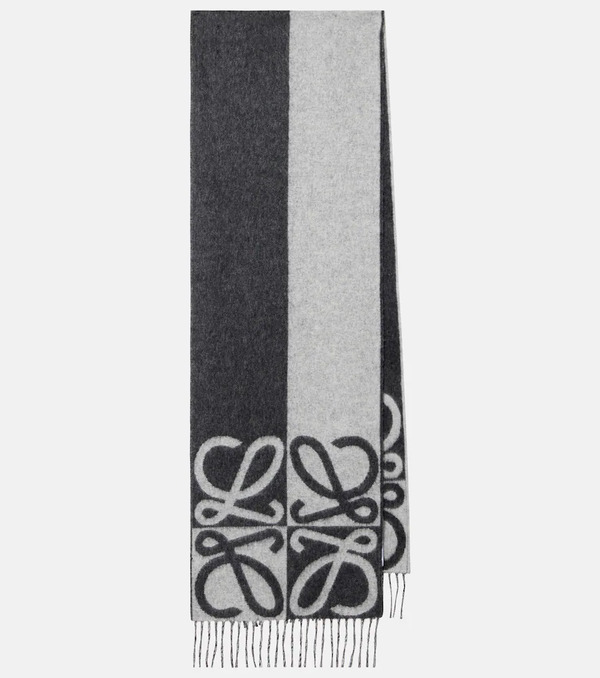  Loewe Loewe Anagram Wool And Cashmere Scarf 