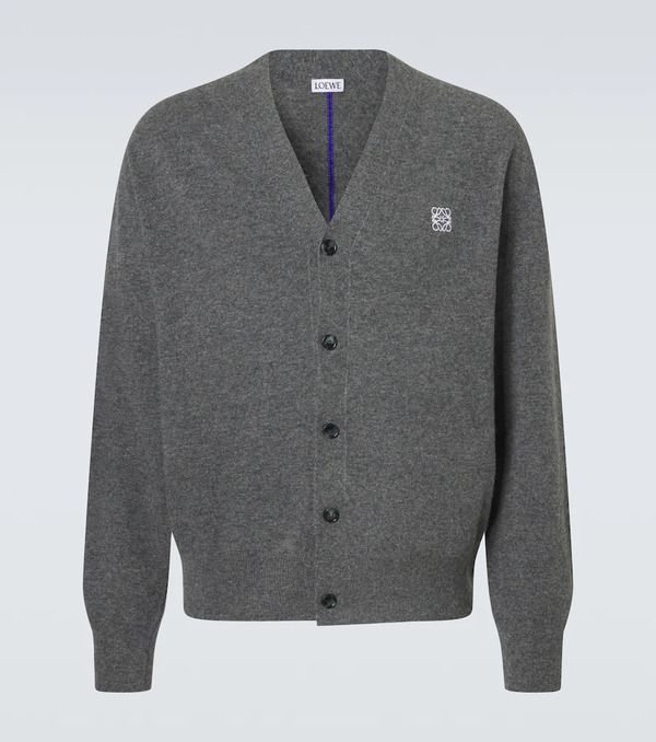  Loewe Loewe Anagram Wool Cardigan 