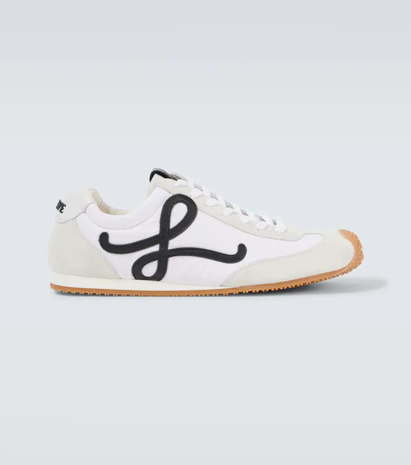  Loewe Loewe Ballet Runner 2.0 Suede-trimmed Sneakers 