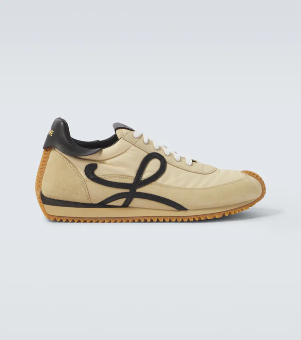  Loewe Loewe Ballet Runner 2.0 Suede-trimmed Sneakers 