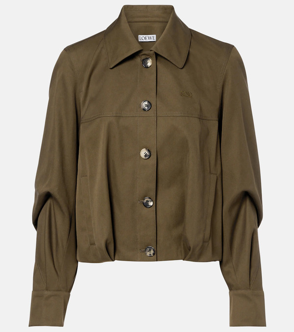  Loewe Loewe Cotton And Silk Jacket 