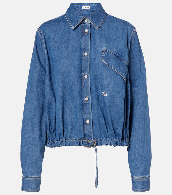  Loewe Loewe Double L Denim Shirt 