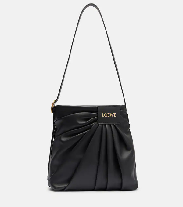  Loewe Loewe Draped Leather Tote Bag 