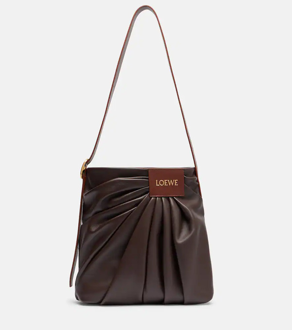  Loewe Loewe Draped Leather Tote Bag 