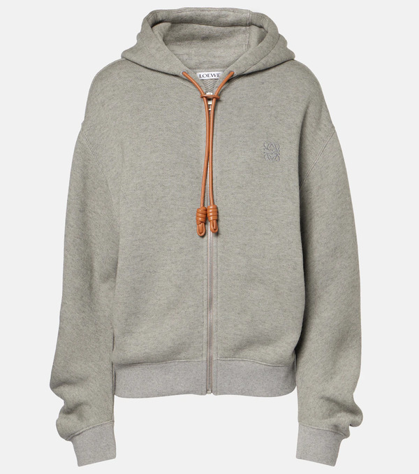  Loewe Loewe Flamenco Cotton And Cashmere Hoodie 