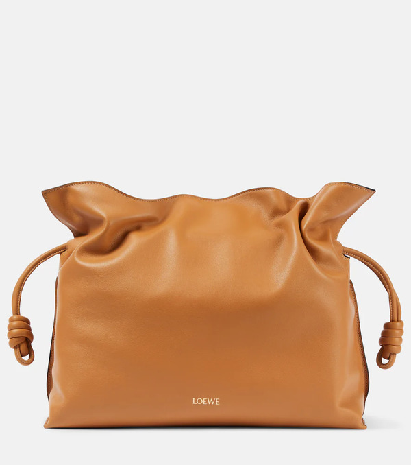  Loewe Loewe Flamenco Large Leather Clutch 