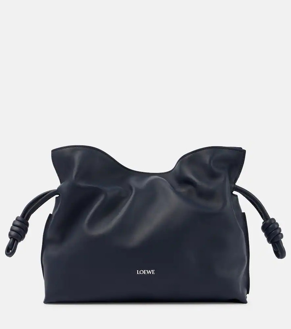  Loewe Loewe Flamenco Medium Leather Clutch 