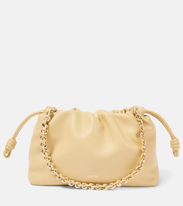  Loewe Loewe Flamenco Medium Leather Clutch 