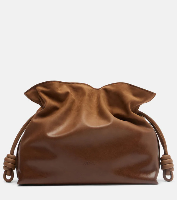  Loewe Loewe Flamenco Medium Suede Clutch 