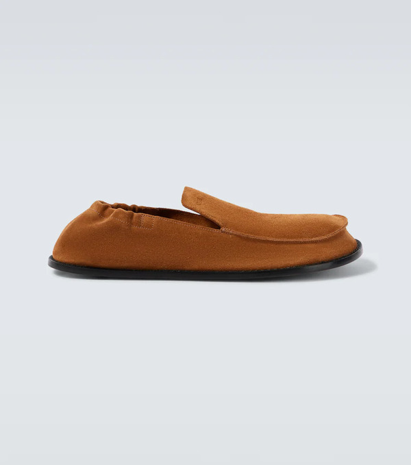  Loewe Loewe Flex Suede Loafers 