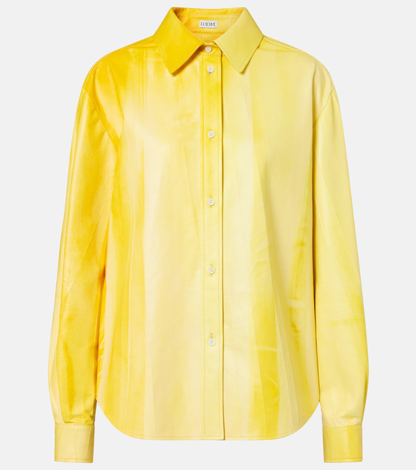  Loewe Loewe Leather Shirt 