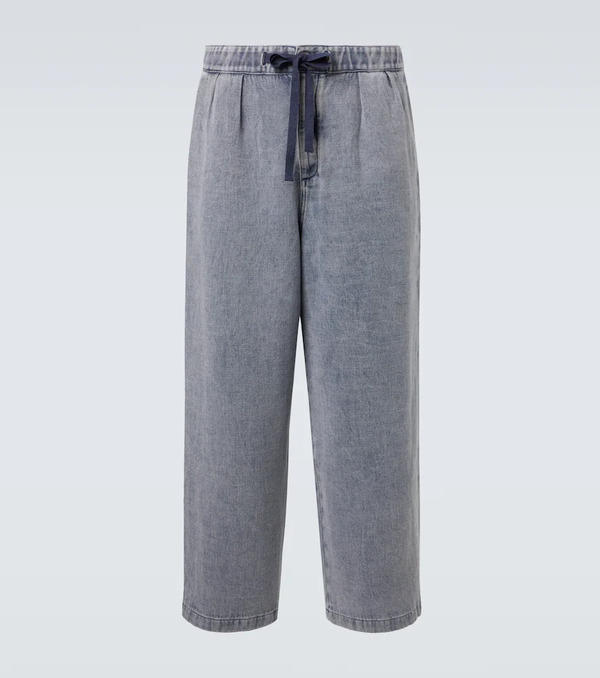  Loewe Loewe Mid-rise Wide-leg Jeans 