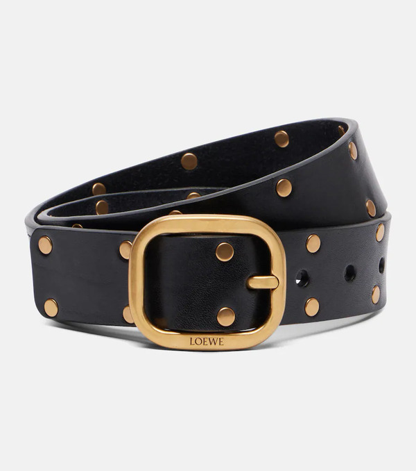  Loewe Loewe Studded Leather Belt 