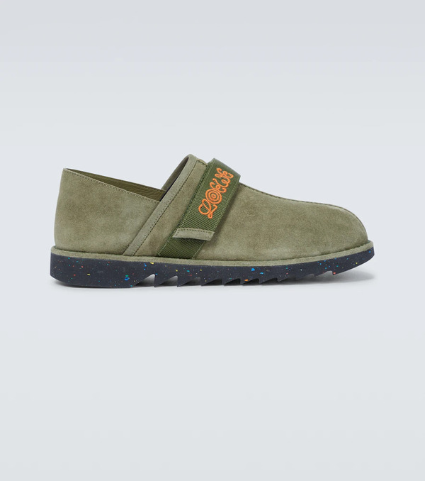  Loewe Loewe Suede Slippers 