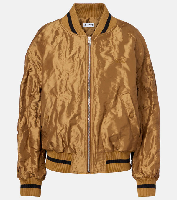  Loewe Loewe Taffeta Bomber Jacket 