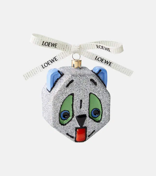  Loewe Loewe X Louis Wain Futurist Cat Glass Ornament 