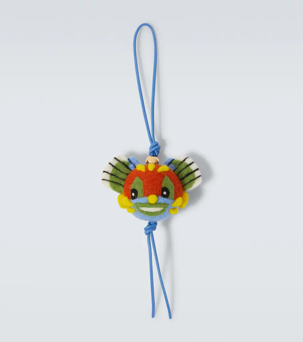  Loewe Loewe X Louis Wain Knight Cat Wool Bag Charm 