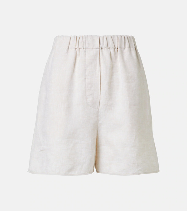  Loro Piana Loro Piana Angelo Linen Bermuda Shorts 