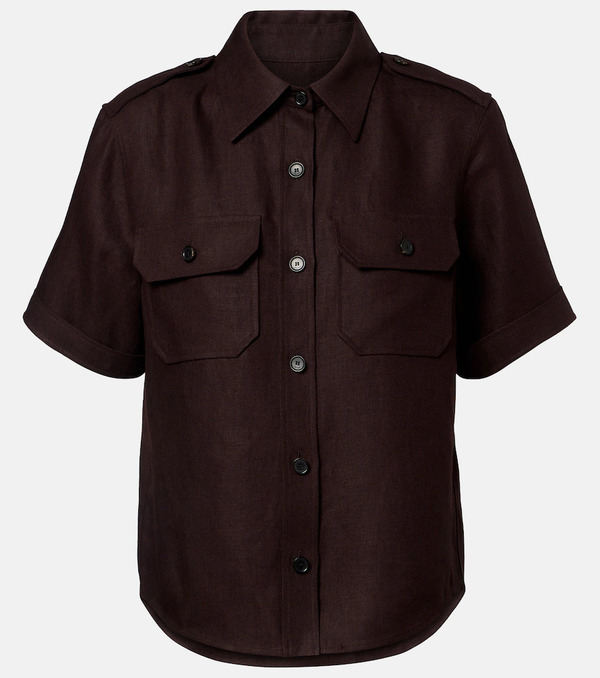  Loro Piana Loro Piana Annalisa Linen Shirt 