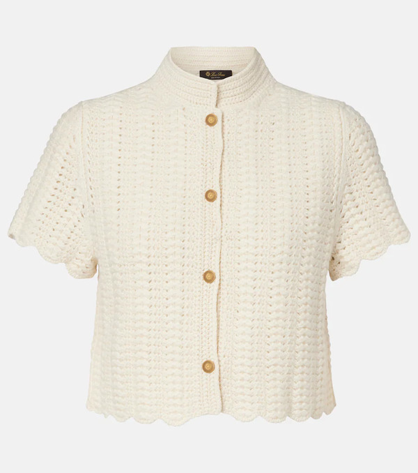  Loro Piana Loro Piana Arola Knitted Cashmere-blend Jacket 