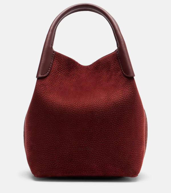  Loro Piana Loro Piana Bale Small Leather Top-handle Bag 
