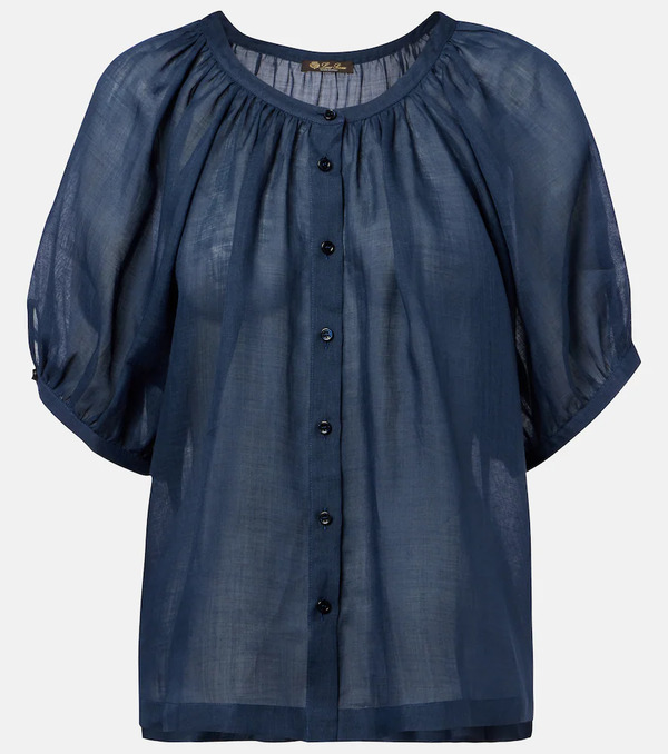  Loro Piana Loro Piana Gritt Ramie Shirt 