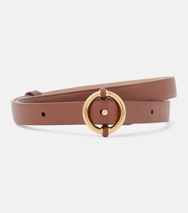  Loro Piana Loro Piana Helm Leather Belt 