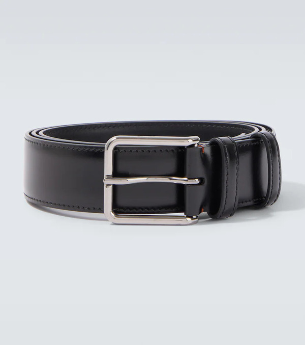  Loro Piana Loro Piana Mayfair Leather Belt 