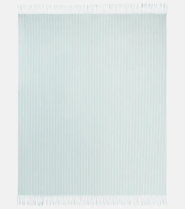  Loro Piana Loro Piana Pinstriped Cashmere Throw 
