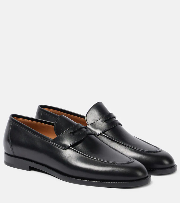  Loro Piana Loro Piana Sergio Leather Loafers 